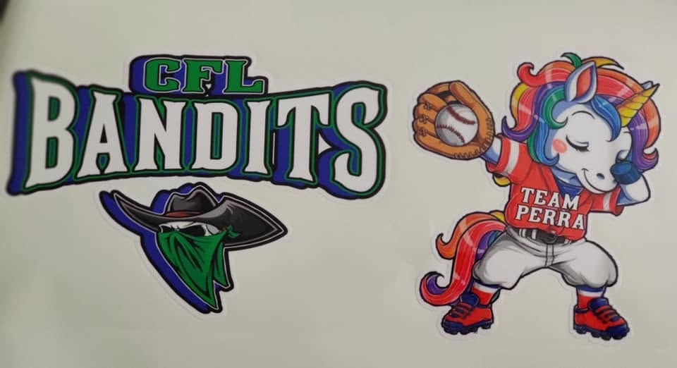 Custom Stickers — CAP Sportswear