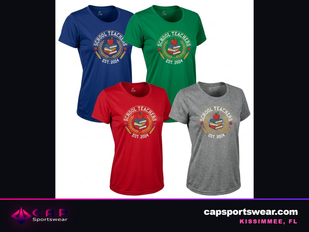 Grade-Level Team Shirts — CAP Sportswear