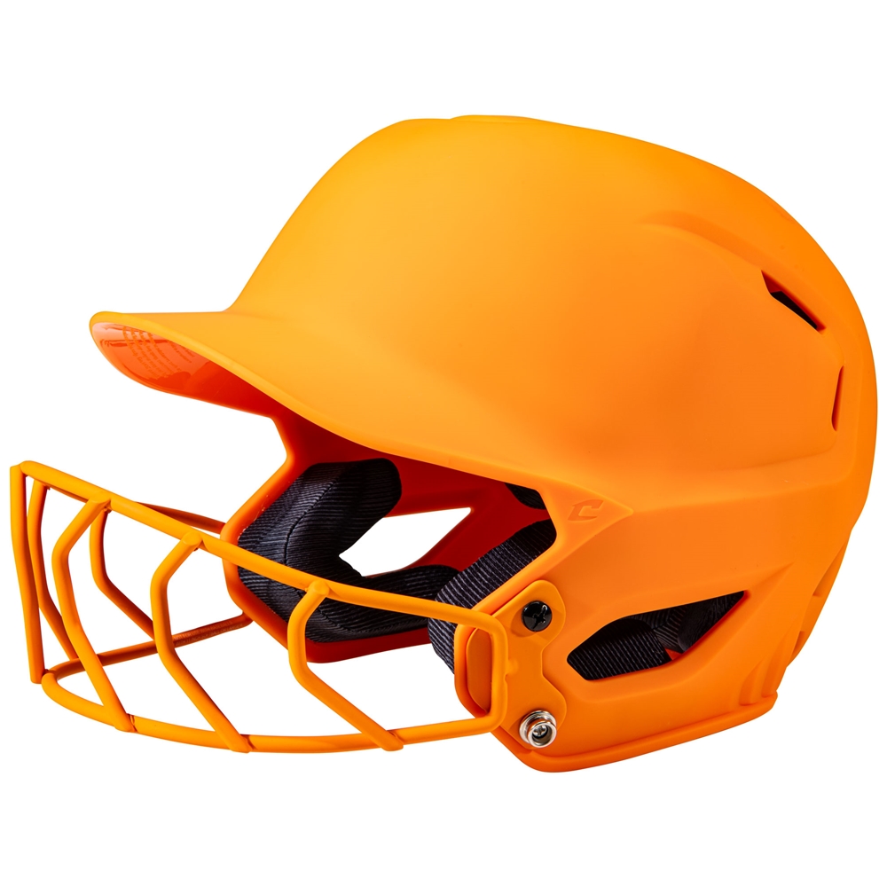 HXE Matte Softball Helmet w/Facemask - Image 4
