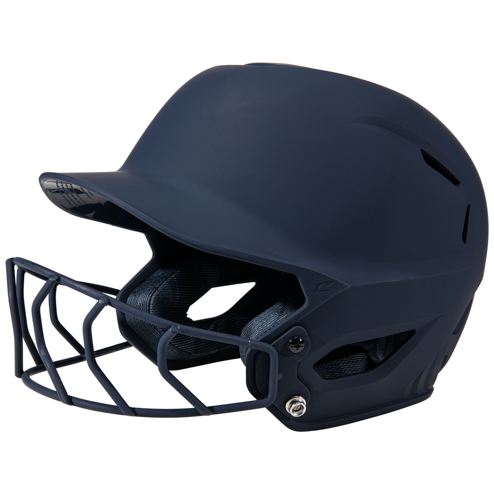HXE Matte Softball Helmet w/Facemask - Image 5