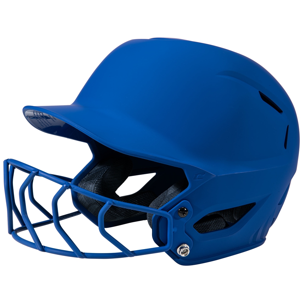 HXE Matte Softball Helmet w/Facemask - Image 6