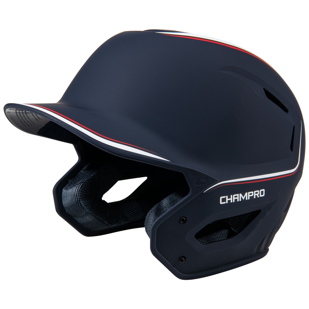 HXE Two-Tone Matte Baseball Helmet - Image 4