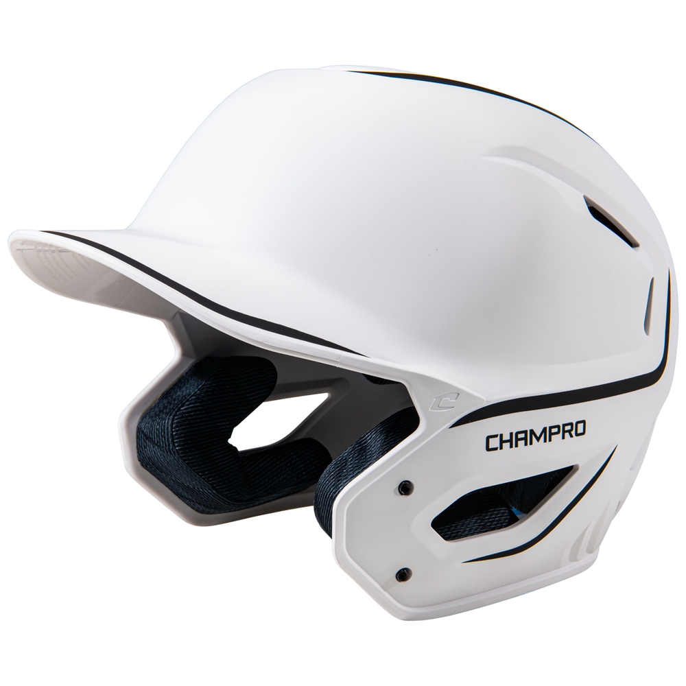 HXE Two-Tone Matte Baseball Helmet - Image 7