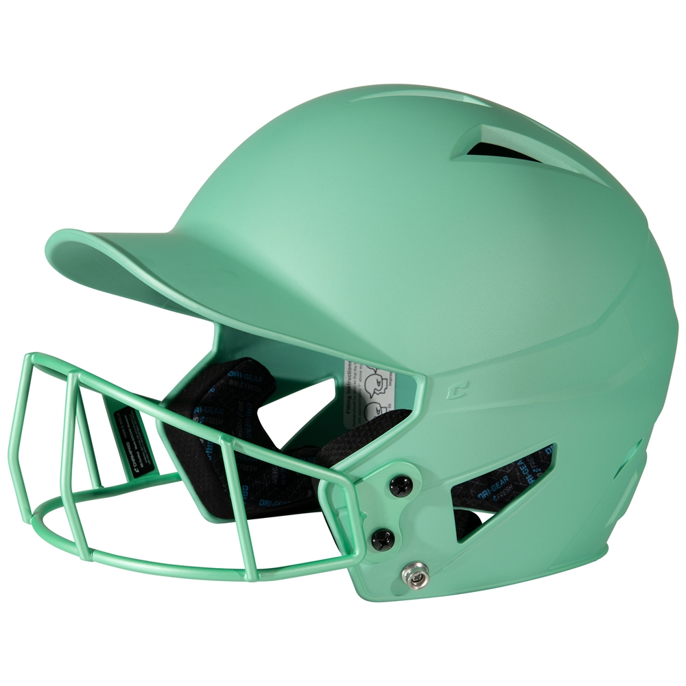 HX Matte Softball Helmet w/Facemask - Image 4