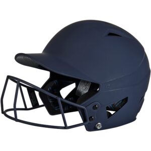 HX Matte Softball Helmet w/Facemask