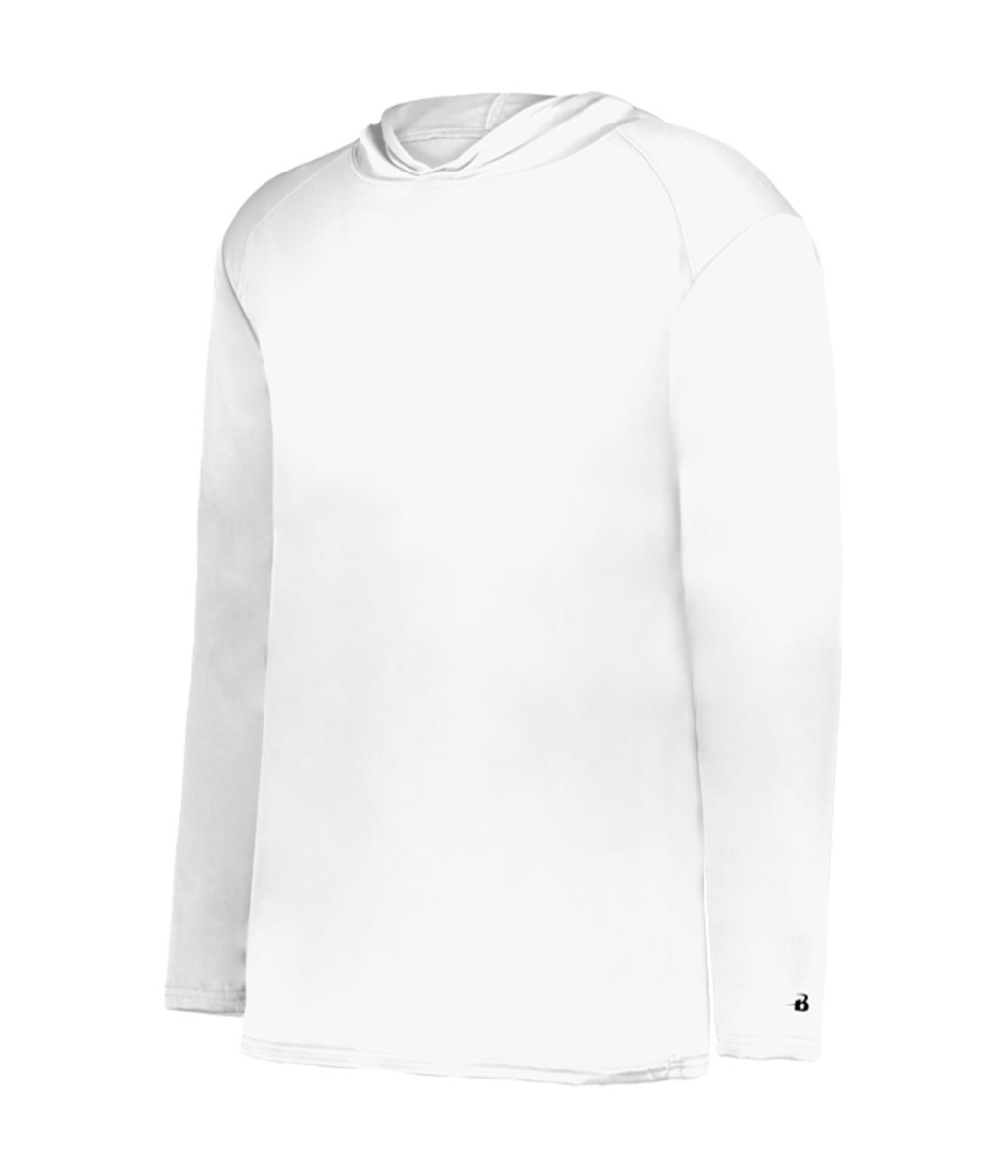 Badger 210500 YOUTH B-CORE LONG SLEEVE HOODIE