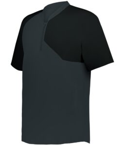 Alleson 3JSS21Y YOUTH FIELD 1/4 ZIP SHORT SLEEVE PULLOVER