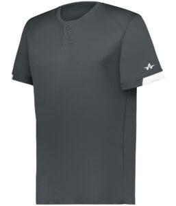 Alleson 795000 ON THE RISE TWO-BUTTON BASEBALL JERSEY
