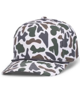Pacific Headwear P685 WEEKENDER DUCK CAMO 5-PANEL TRUCKER