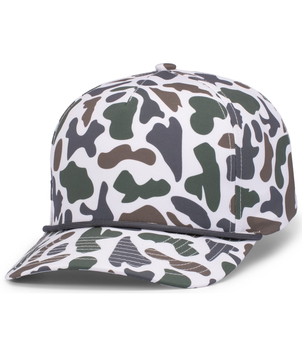 Pacific Headwear P685 WEEKENDER DUCK CAMO 5-PANEL TRUCKER