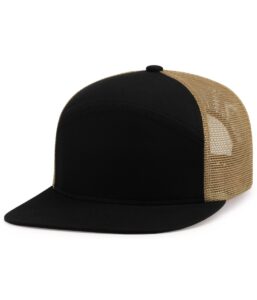 Pacific Headwear P787 6-Panel Arch Trucker Snapback Cap
