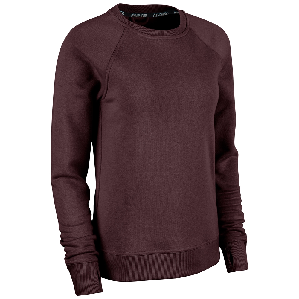 Victory Fleece Women's Split Hem Crew - Image 4