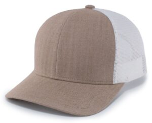 Pacific Headwear P124 Herringbone Trucker Cap